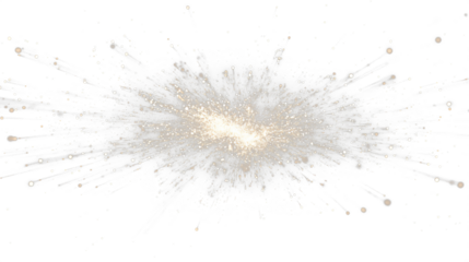 a white fireworks on a black background