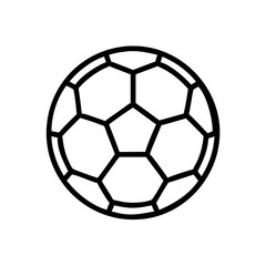Naklejka premium Soccer ball on a white background