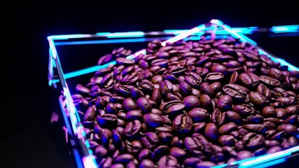 Futuristic Coffee Art - Powered by Adobe