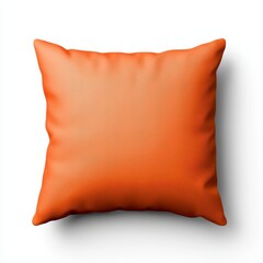 Beautifully crafted bright orange pillow designed to enhance your homes style and provide exceptional comfort