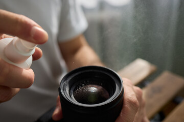 Successfully Cleaning Your Camera Lens with a High-quality Microfiber Cloth to Ensure Clarity