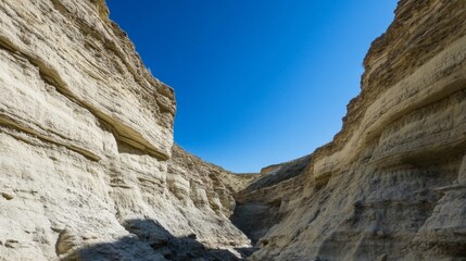 Fototapeta premium Canyon Walls Under Clear Sky