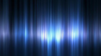 Shimmering blue light against a dark background. Defocused blue light fading into white. Perfect for presentations or abstract artwork.