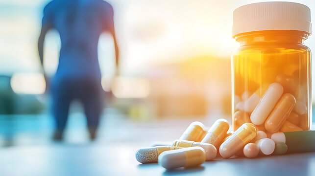 Biohacking supplements for fitness enthusiasts gym environment health insights outdoor viewpoint