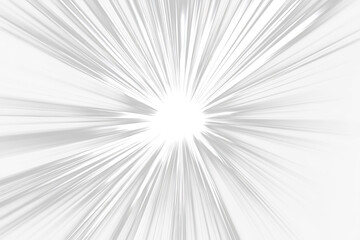 Fototapeta premium Abstract white light rays burst on Transparent Background .