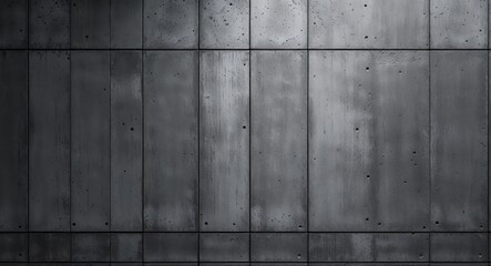 Abstract gray concrete cube wall background.