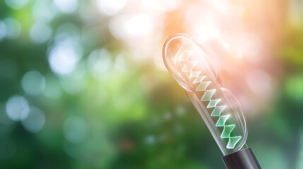 Exploring biohacking techniques in modern science labs nature-inspired environment close-up view of innovative tools