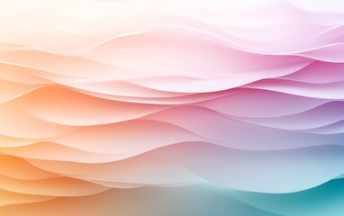 Obraz premium Abstract wavy layered colors