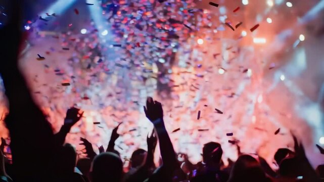 イベントで熱狂する観客のイメージ