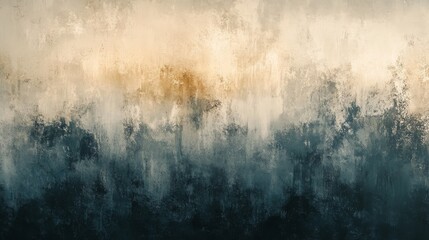 Abstract artwork featuring vertical color gradients and layered textured appearance