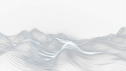 Obraz premium a black and white photo of a wave