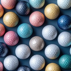 Colorful Golf Balls
