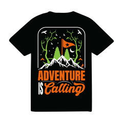 Adventure is calling t-shitr design
