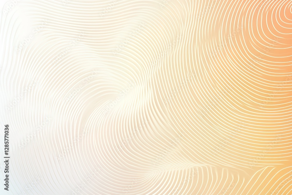 Poster a calming, geometric background with concentric circles in pastel tones, creating a hypnotic flow ef
