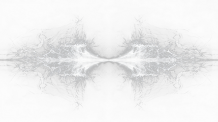 a black and white image of two wings