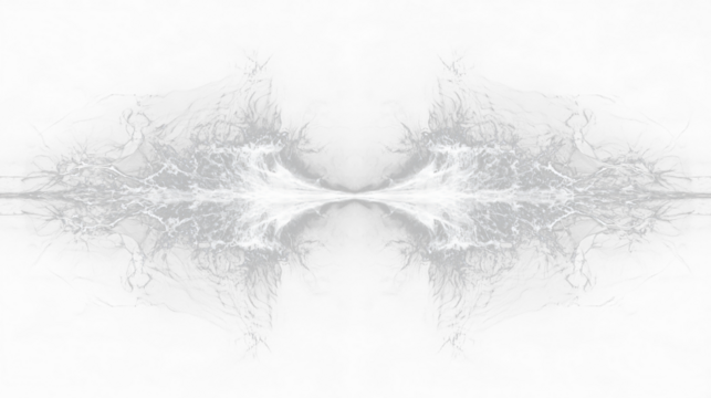 a black and white image of two wings - Powered by Adobe