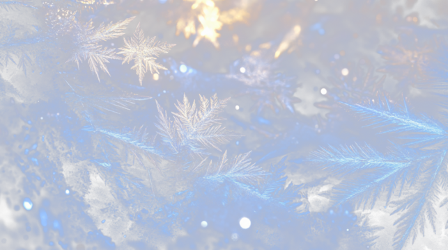 a close up of a bunch of snow flakes