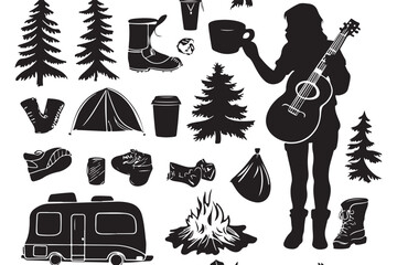 Eternal Blooms: A Symphony in Monochrome
