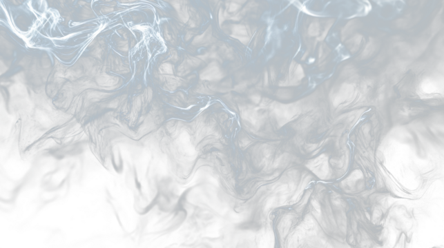 a black background with white smoke