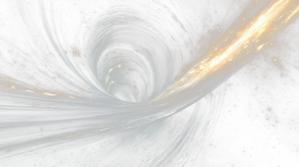 a black hole in the center of a galaxy