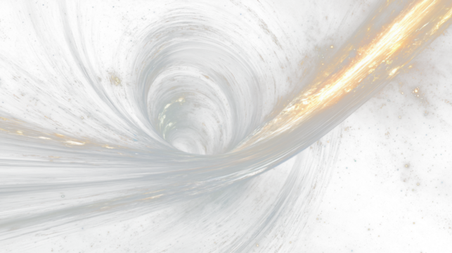 a black hole in the center of a galaxy