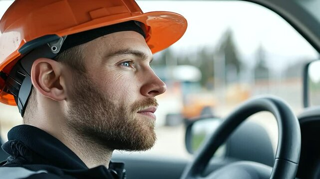 Driving Instructor Guiding Student Through Construction Zone Navigation