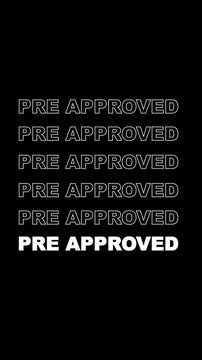 Pre Approved Text Glow Animation 4K Video, Text Motion 
