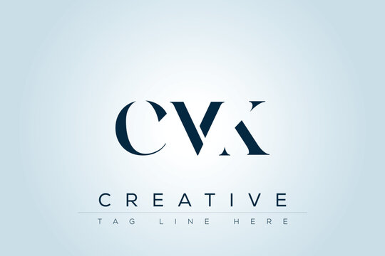 CMK abstract letter logo design. This logo is designed by three abstract letters. 