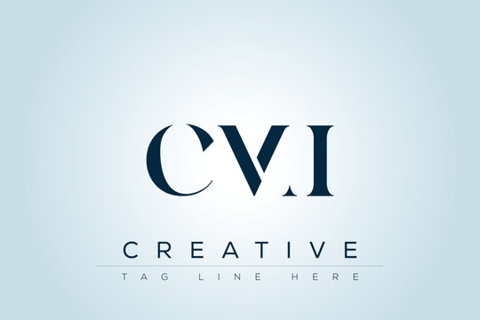 CMI abstract letter logo design. This logo is designed by three abstract letters. 