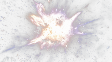 a black hole in the center of a galaxy