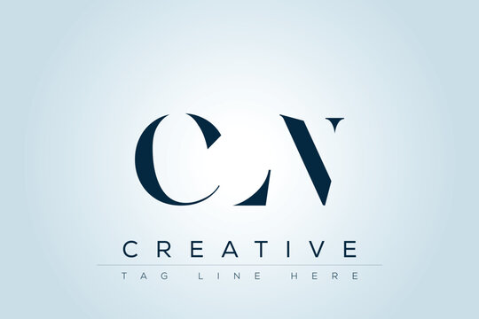 CLN abstract letter logo design. This logo is designed by three abstract letters. 