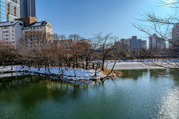 韓国 利川市の風景