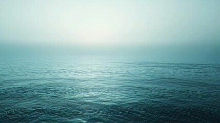 Obraz premium A soft seafoam green gradient background, evoking peace and minimalism with gentle lighting 