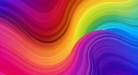 abstract colorful background with waves
