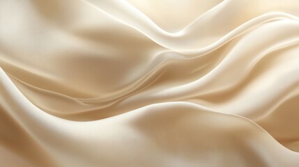 Obraz premium A solid light taupe background with delicate light casting soft shadows, creating a serene and empty space 