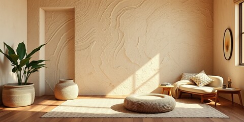 Organic Backgrounds for Boho Living Spaces