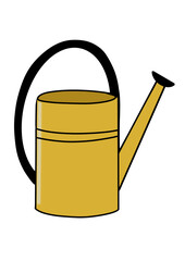 Watering can illustration