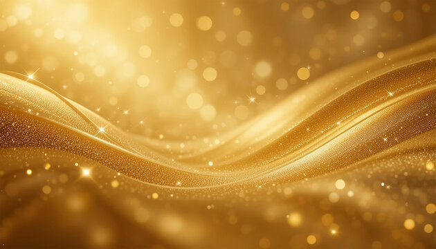 Elegant golden luxury background, sparkling shimmer