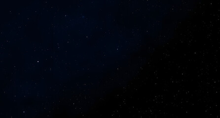 Obraz premium Deep outer space starfield background. Infinite black void speckled with distant stars