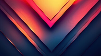 Abstract geometric background with vibrant color gradients