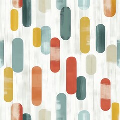 Colorful Abstract Background with Vertical and Horizontal Shapes