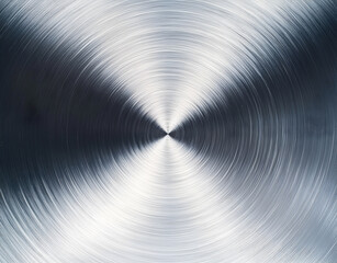 Obraz premium Abstract Circular Brushed Metal Texture Background Image