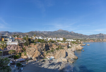 Nerja, Andalusien, Spanien.