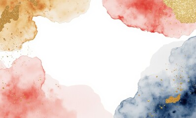 Elegant watercolor abstract background