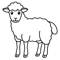 Sheep Silhouette Art