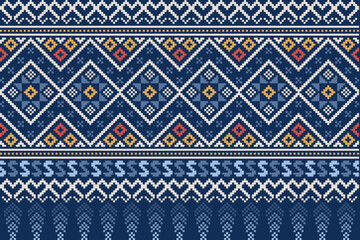 Knitting seamless patterns. Abstract geometric pattern design for wrapping paper, fabric pattern. Beautiful textile pattern for background or wallpaper. Decoration for Merry Christmas, Happy New Year.