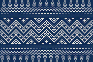 Knitting seamless patterns. Abstract geometric pattern design for wrapping paper, fabric pattern. Beautiful textile pattern for background or wallpaper. Decoration for Merry Christmas, Happy New Year.