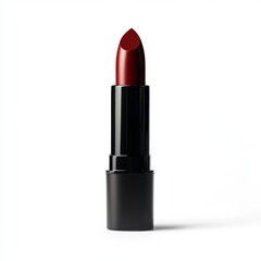 Obraz premium Close-up of a deep red lipstick