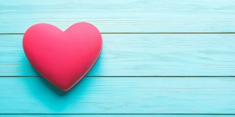 Creative representation of love with a heart graphic.