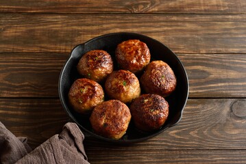 Minced pork and beef cutlets